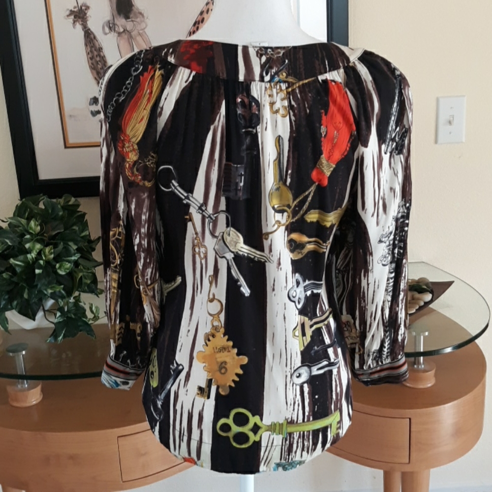 DVF blouse 2 - Picture 4 of 5
